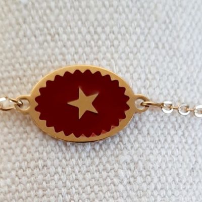Bracelet Colette rouge
