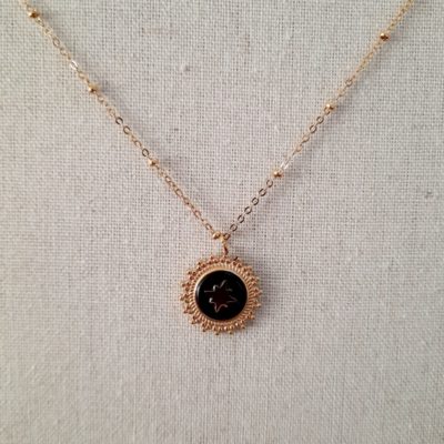 Collier Apolline noir