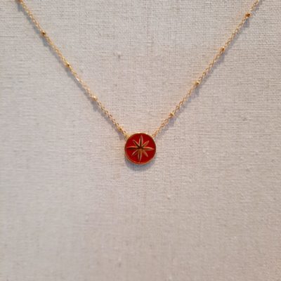 Collier Lucette rouge